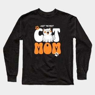 Best Cat Mom Long Sleeve T-Shirt